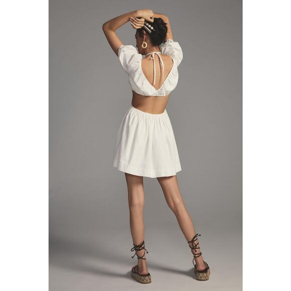 NWT Anthropologie Forever That Girl Cut-Out Mini Dress - Medium - Picture 2 of 4